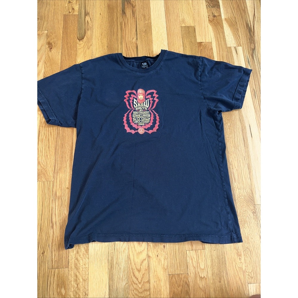 Vintage South By Southwest Austin 2008 Concert T-shirt Size Large